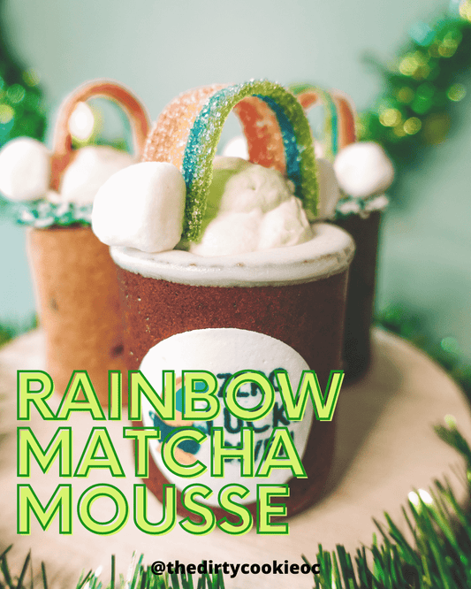 Rainbow Matcha Mousse Recipe
