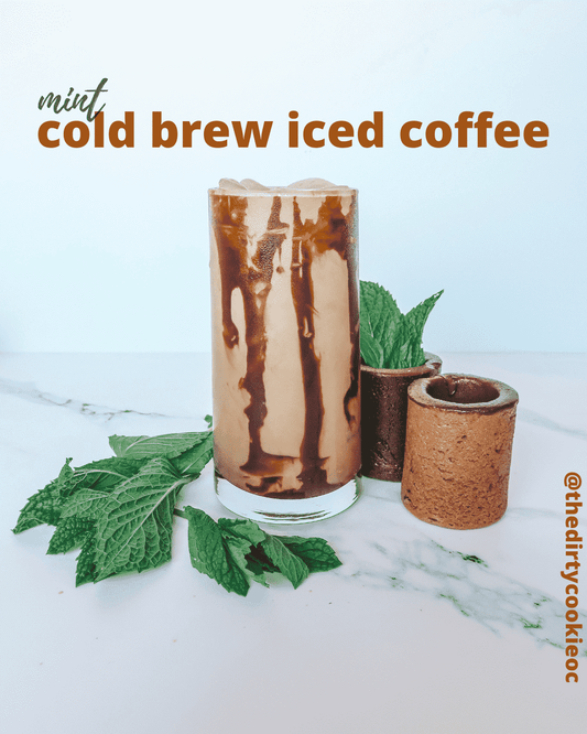 Minty Fresh, Cold Brew Iced Coffee