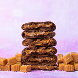 Stuffed Cookies - Double Chocolate Salted Caramel Stuffed Cookies - Double Chocolate Salted Caramel  | Dirty Cookie